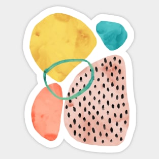 Abstract rocks Sticker